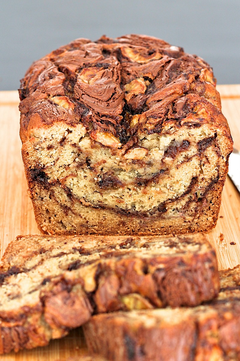 Nutella Banana Bread